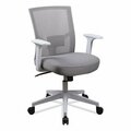 Kd Vestidor 39.72 x 27.72 x 27.8 in. Mesh Back Fabric Task Chair, Gray KD3753073